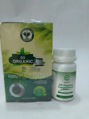 D3 Organic Capsules+D3 Organic Herbal Tea : For Immune System Boosting