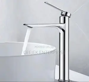 Long Stainless Basin Mixer
