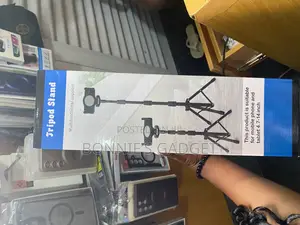Tripod Stand Designed for Mobile Phones and Tablets.