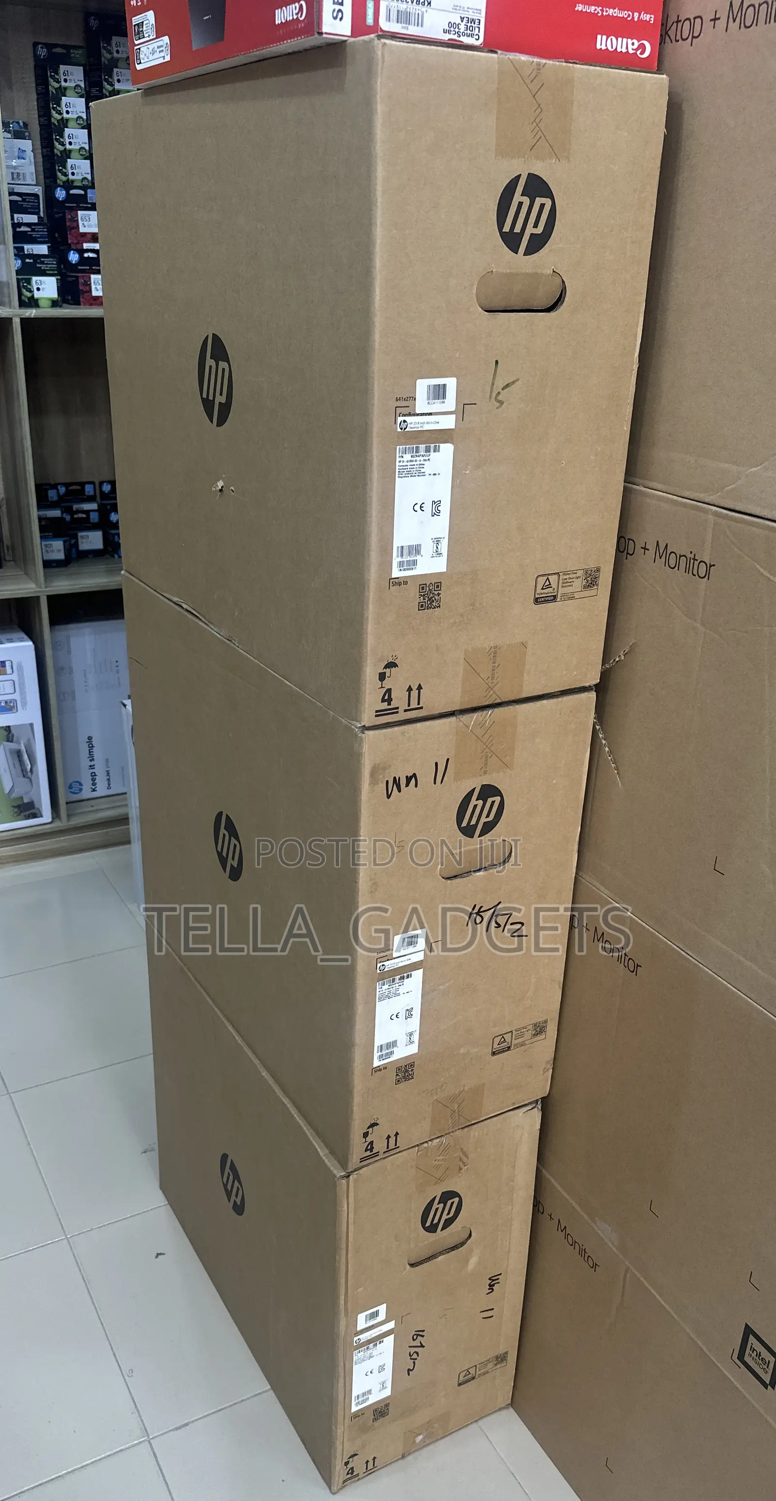New Desktop Computer HP AiO 24 8GB Intel Core i5 SSD 512GB