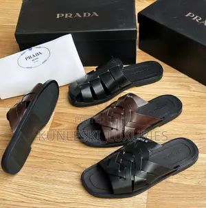Photo - Original Prada Leather Slippers Collections