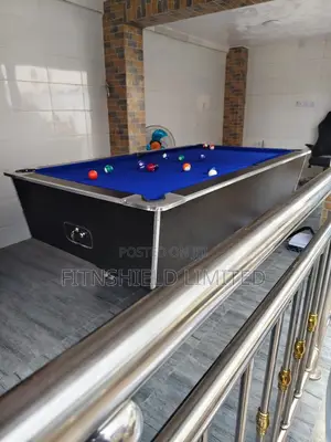 A Locally Built 7ft Snooker Board, Including All the Accessories