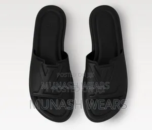 Louis Vuitton Leather Slippers Hq
