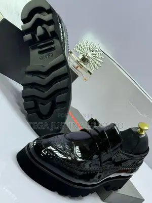 Photo - Latest Glossy Prada Men's Footwear