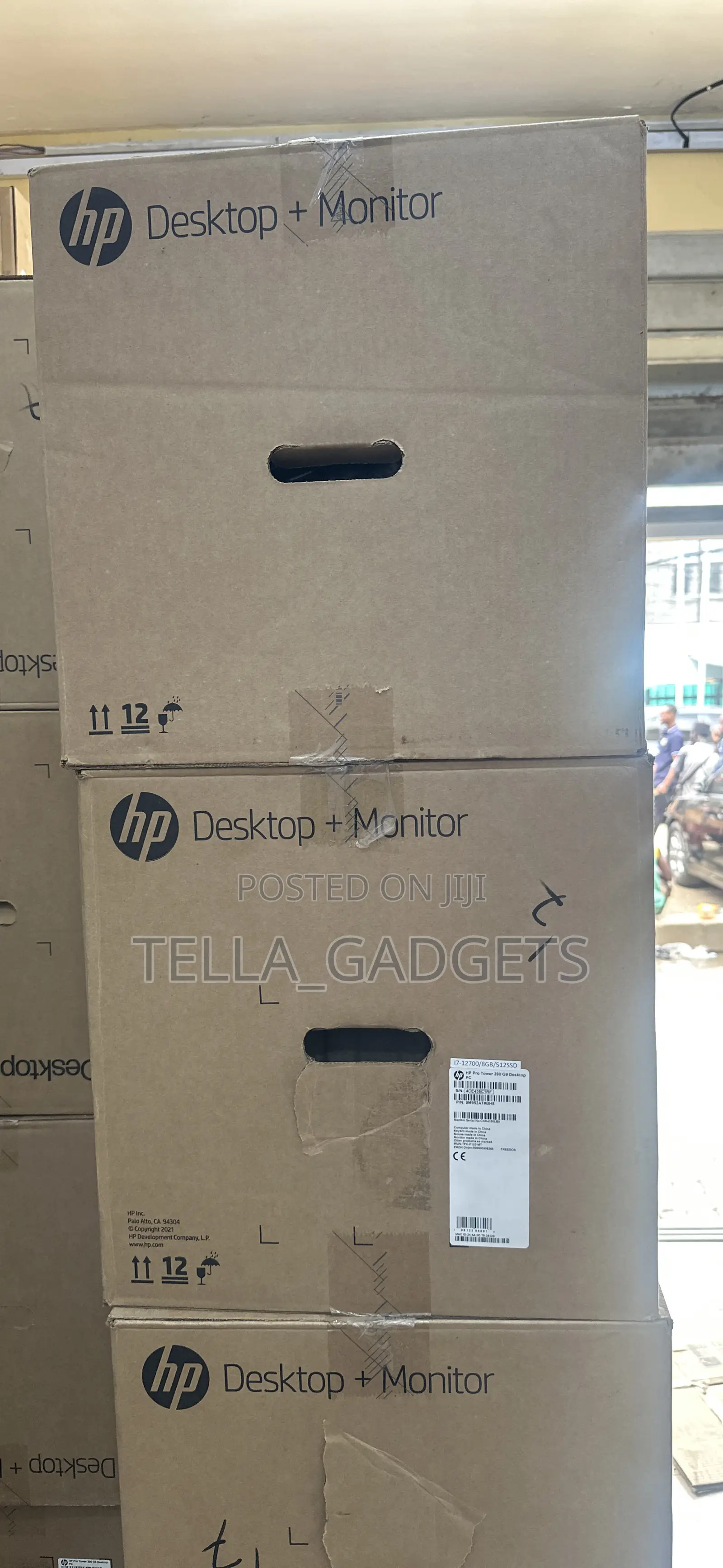 New Desktop Computer HP 290 G9 8GB Intel Core i7 HDD 512GB