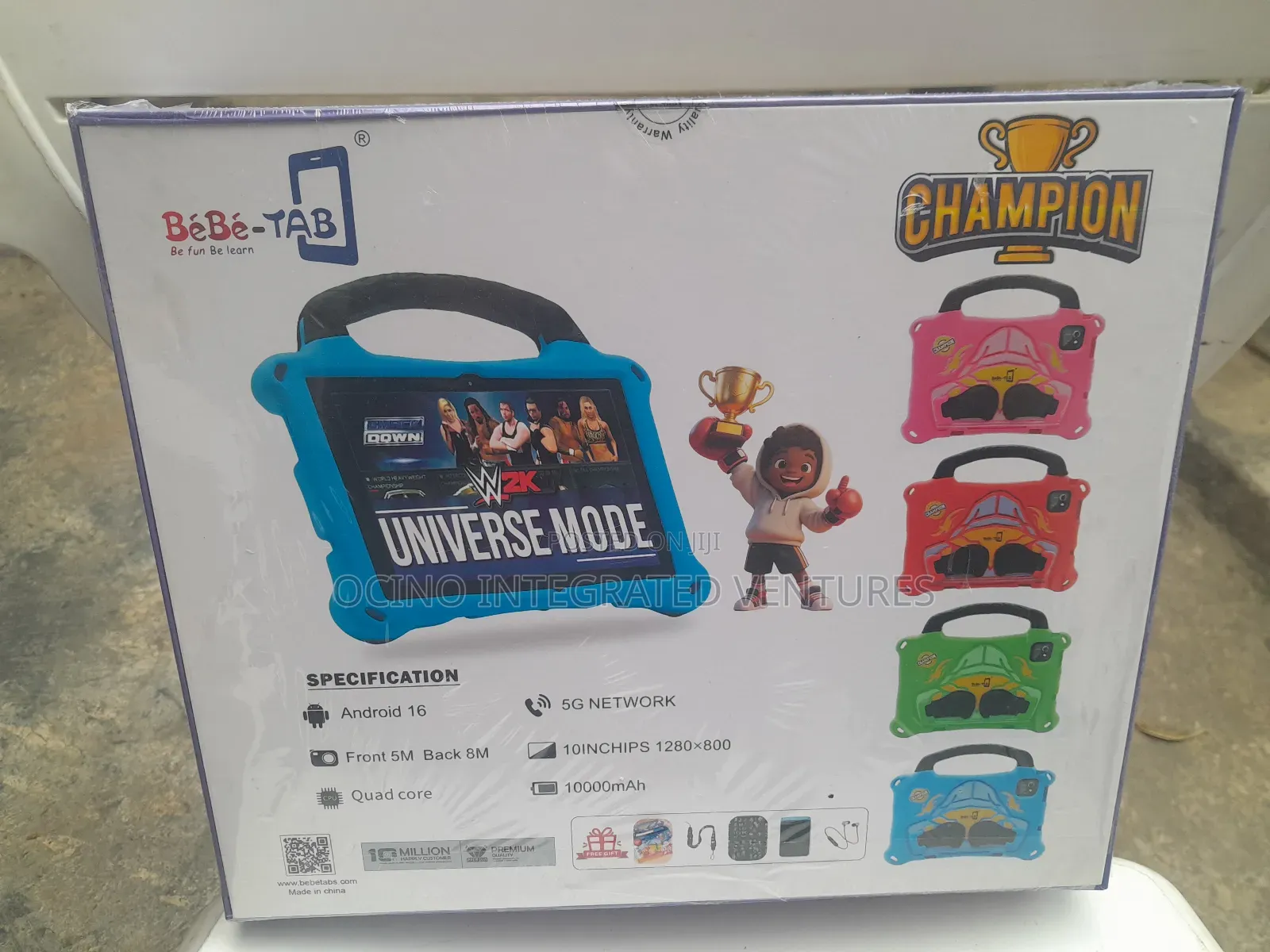Bebe Tab Champion Unbreakable Screen 5g