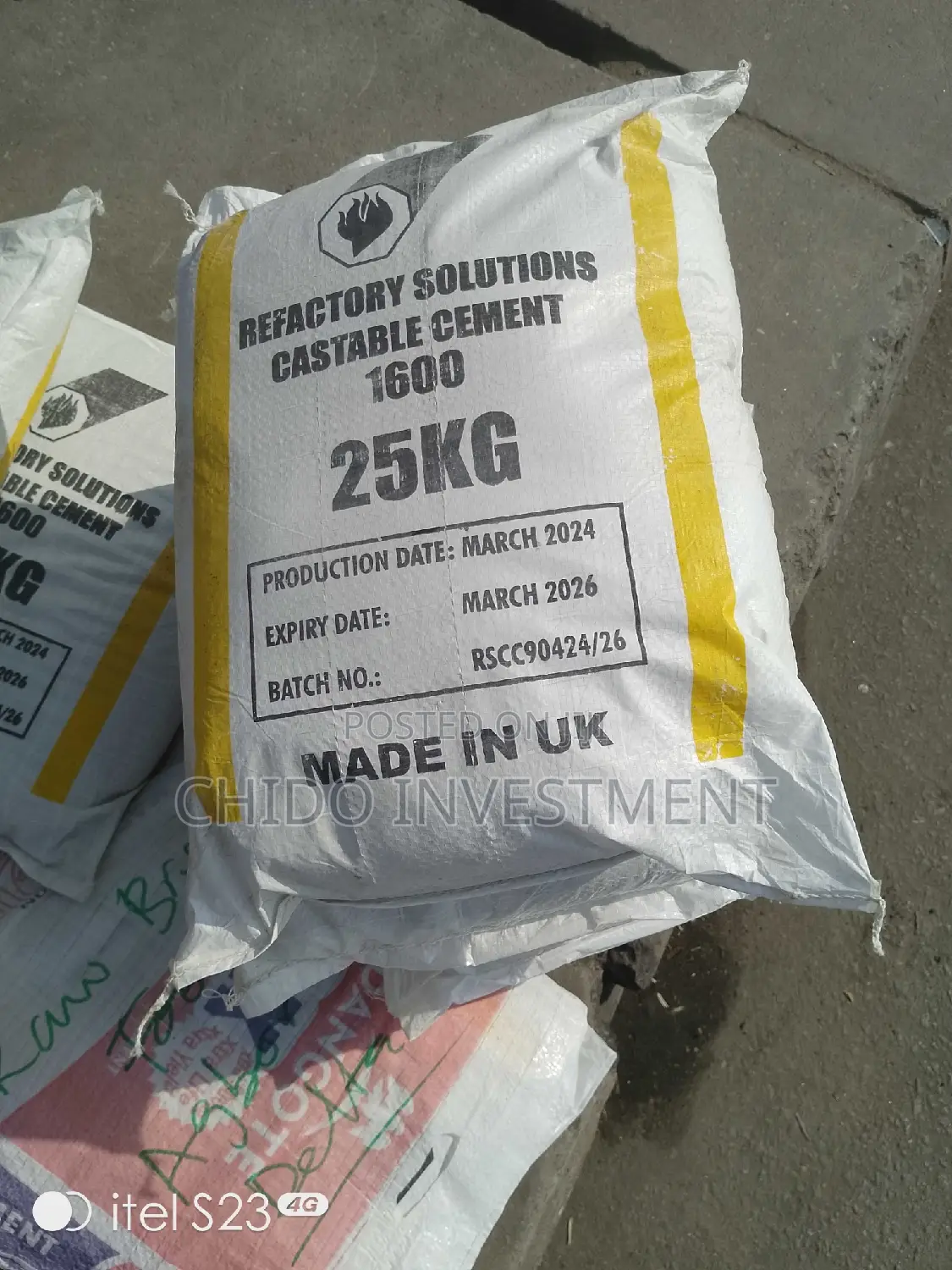Fire Cement for Oven