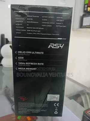 New Itel RS4 256 GB