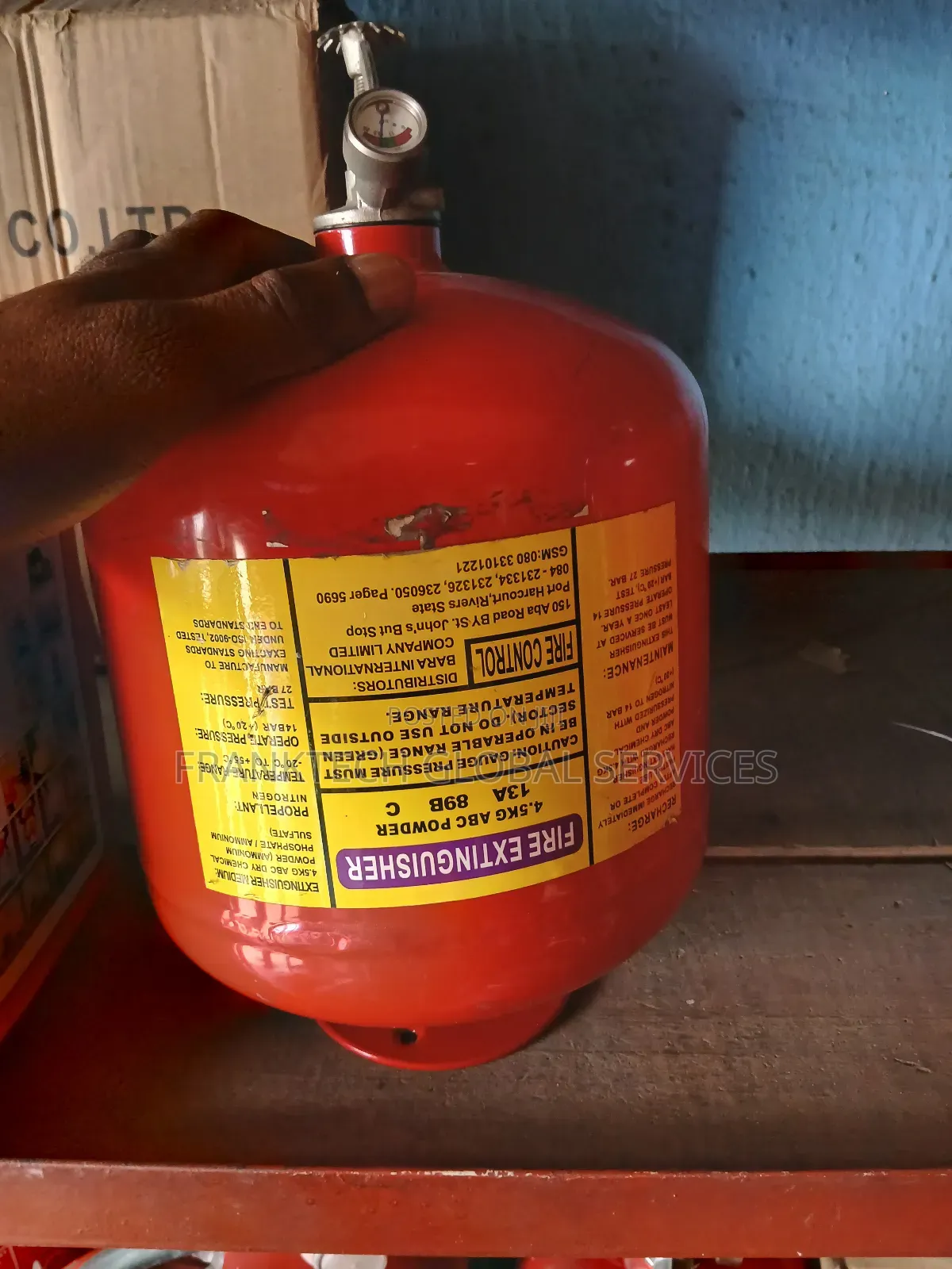 4.5 Kg  Automatic Powder Fire Extinguisher