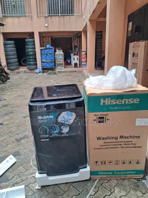 Hisense Automatic Top Loader Washing Machine. With One Year Warranty