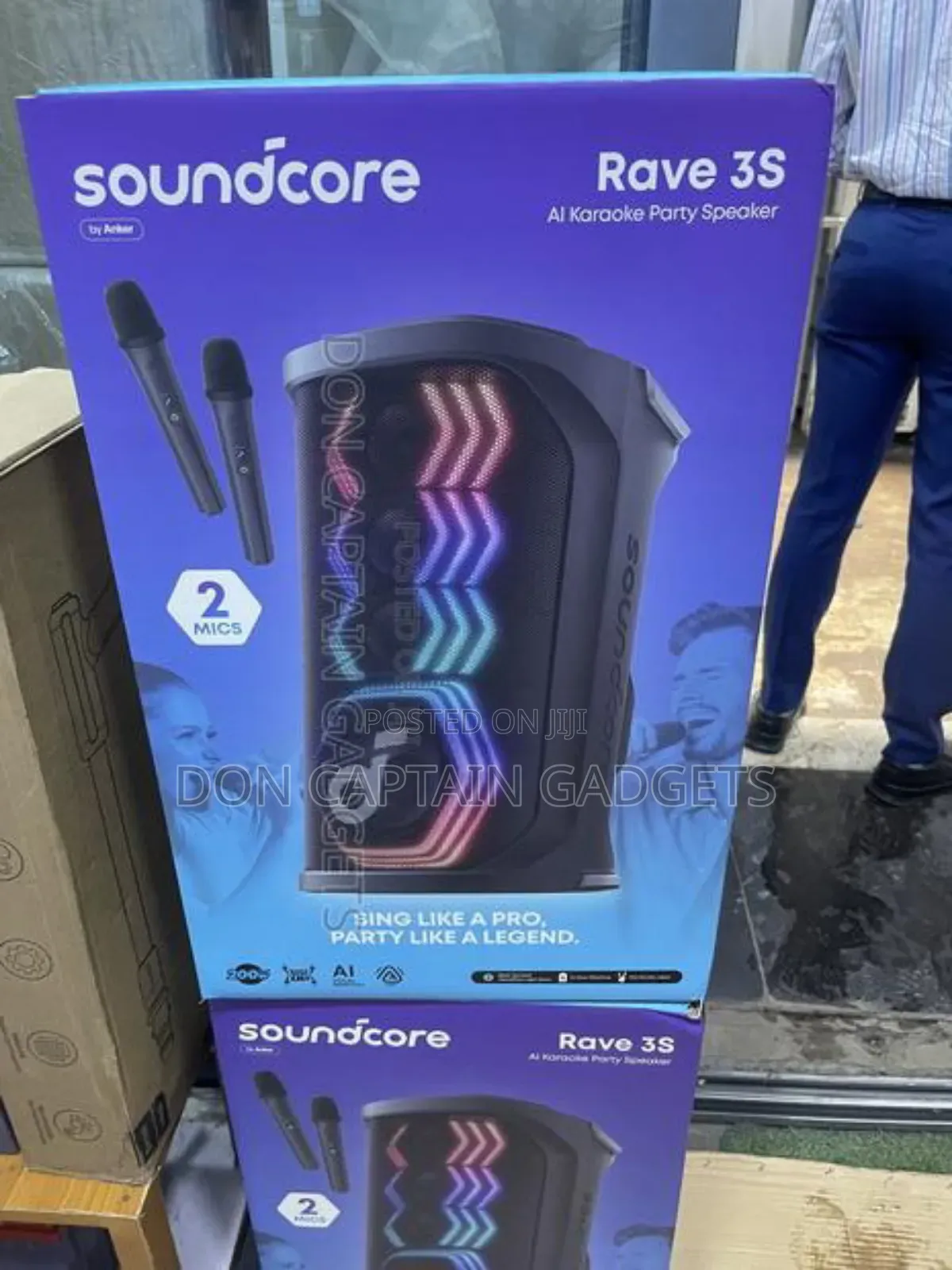 Soundcore Anker Rave 3s With 2 Microphones