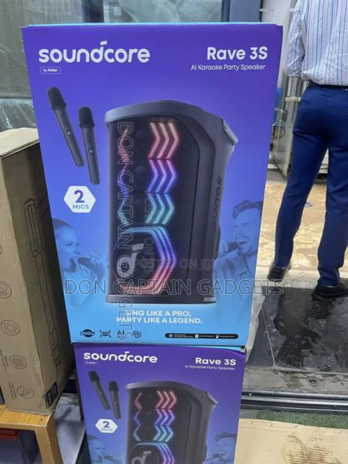Soundcore Anker Rave 3s With 2 Microphones