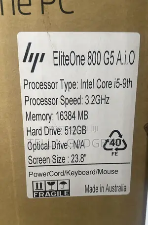 New Desktop Computer HP EliteOne 800 16GB Intel Core i5 SSD 512GB