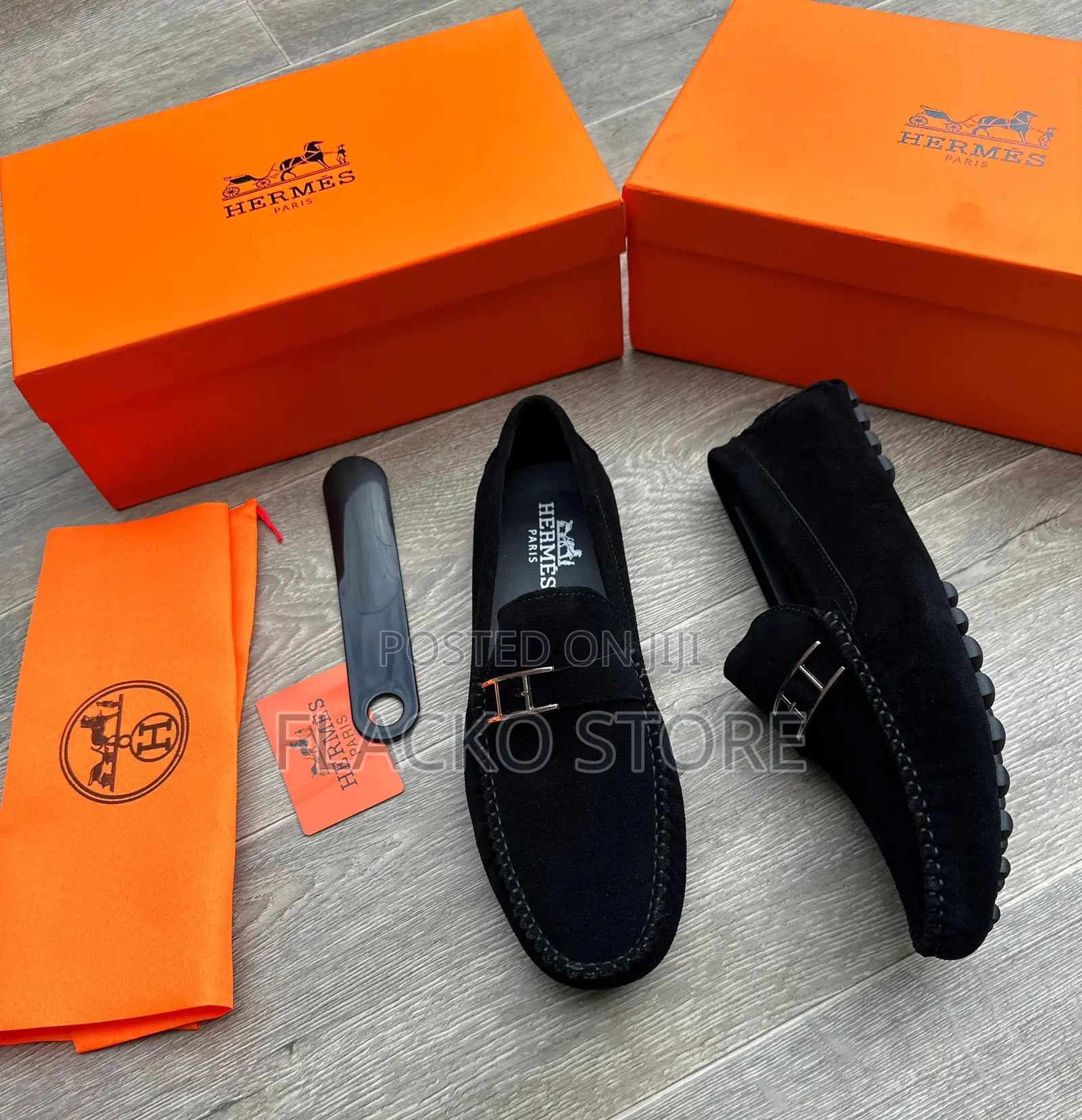 Original Hermes Drivers Shoes