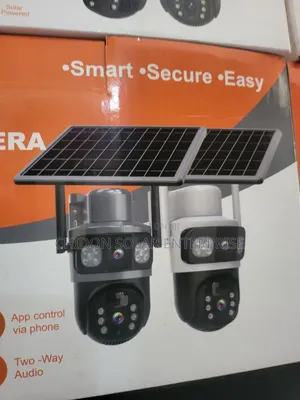 Smart Secure Easy Solar Camera Single Lens