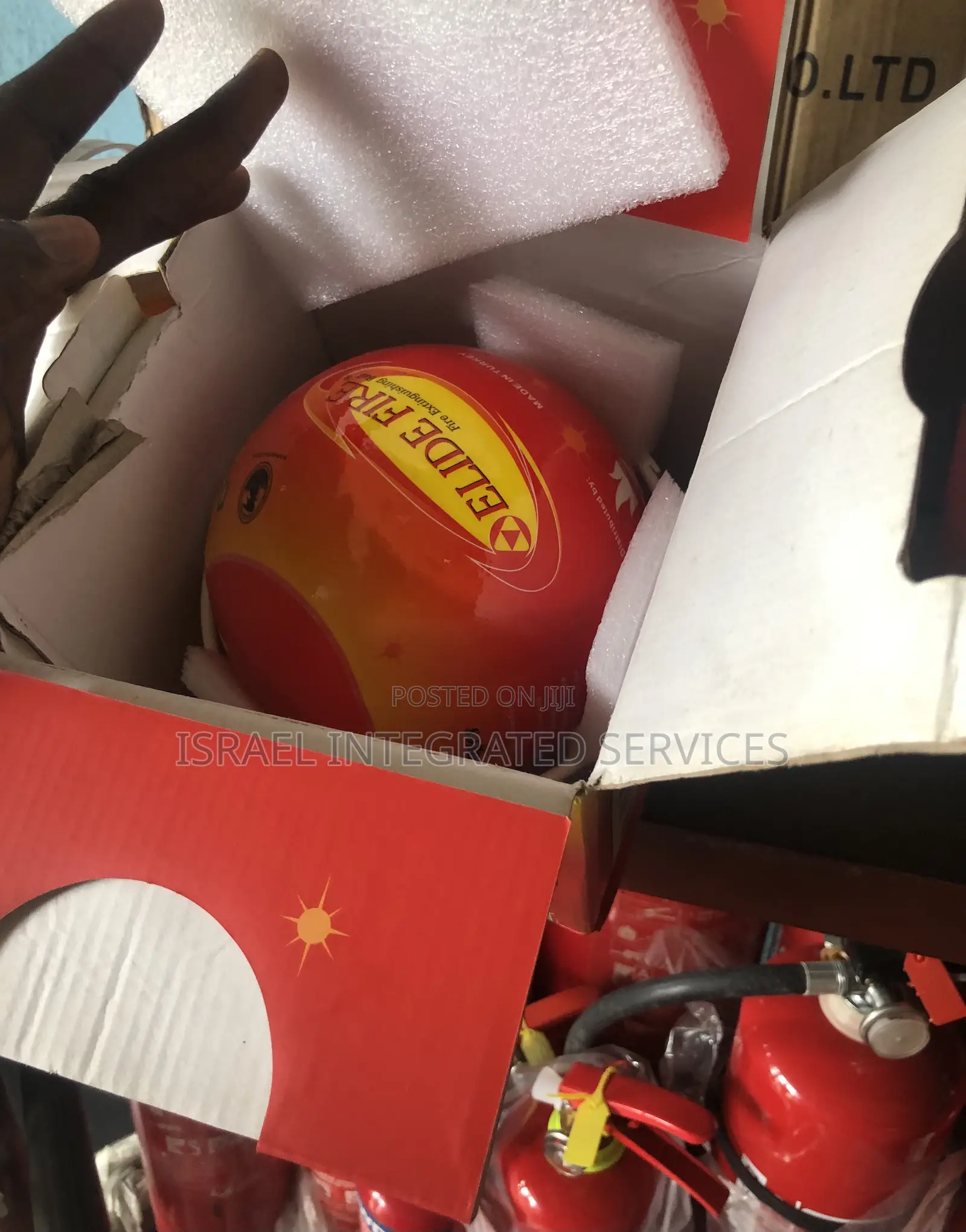 Fire Extinguisher Ball