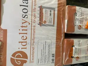 240ah/12v Pidelity Solar Tubular Battery