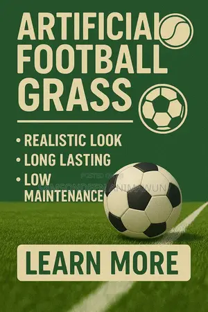 Durable 5-a-Side Full Pitch Artificial Grass – Nigeria Delivery