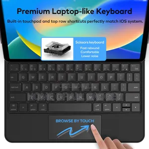 Keyboard Case for iPad 10th Generation 2022 11th A16, 2025 Magic