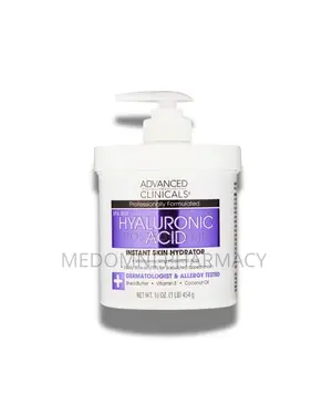 Advanced Clinicals Hyaluronic Acid 16 Oz (454g)