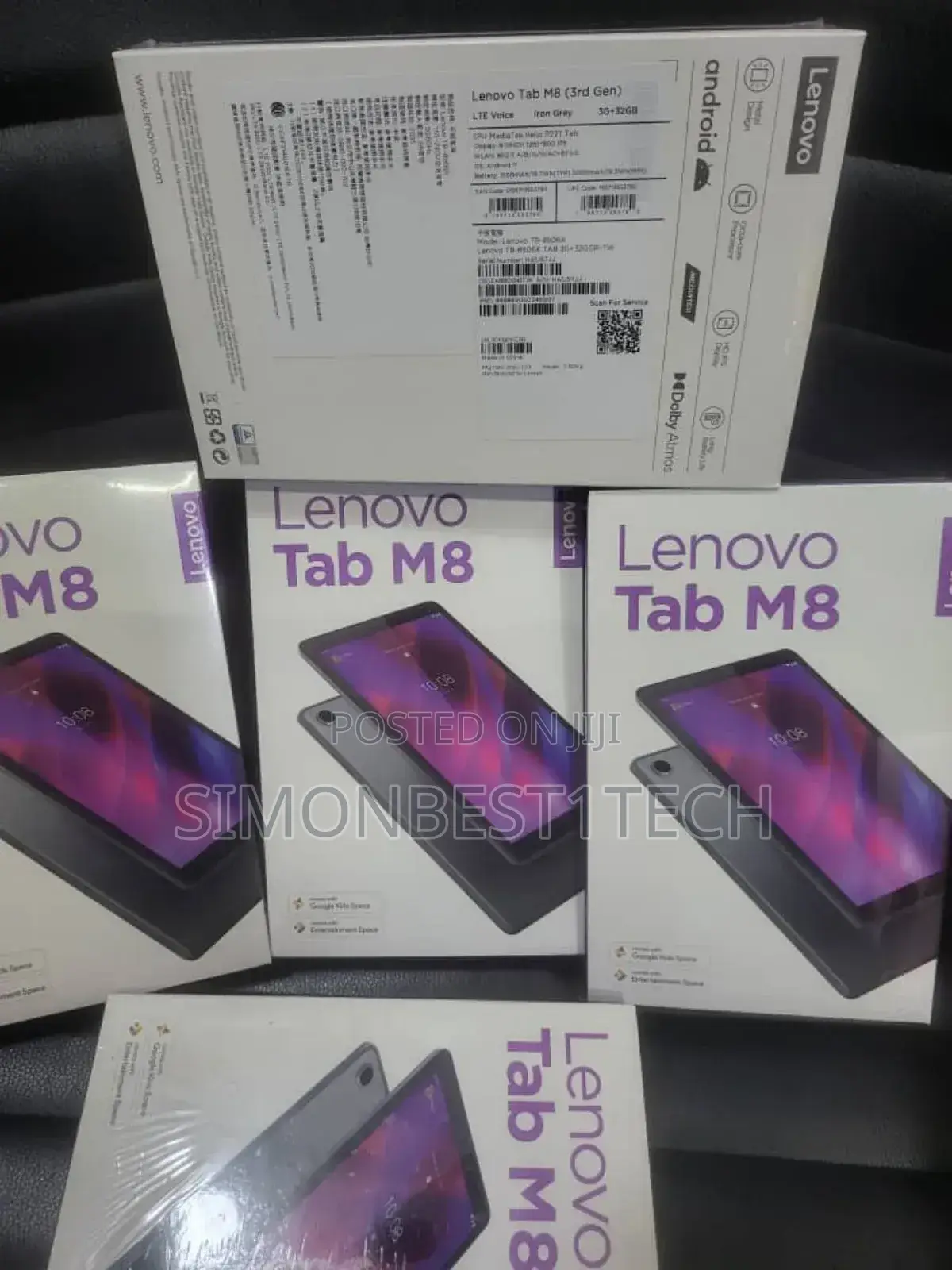 New Lenovo Tab M8 (3rd Gen) 32 GB Gray