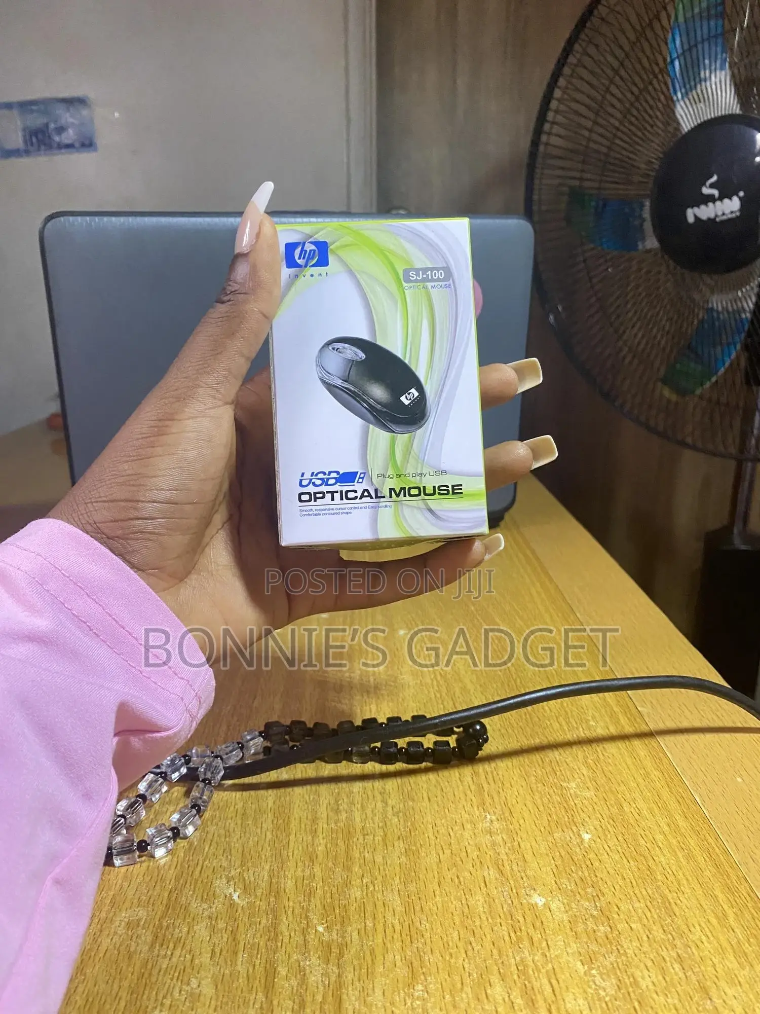 Hp Sj-100 Usb Optical Wired Mouse.