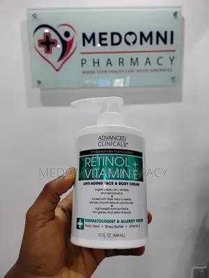 Advanced Clinicals Retinol + Vitamin E Cream 444ml