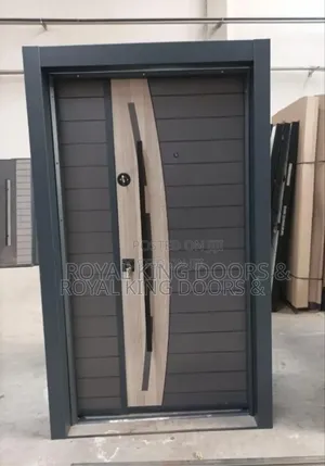 Grey Entrance Turkey Luxury Security Doors