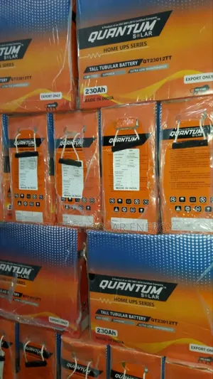Quantum 230ahs Tubular Battery 12v Available