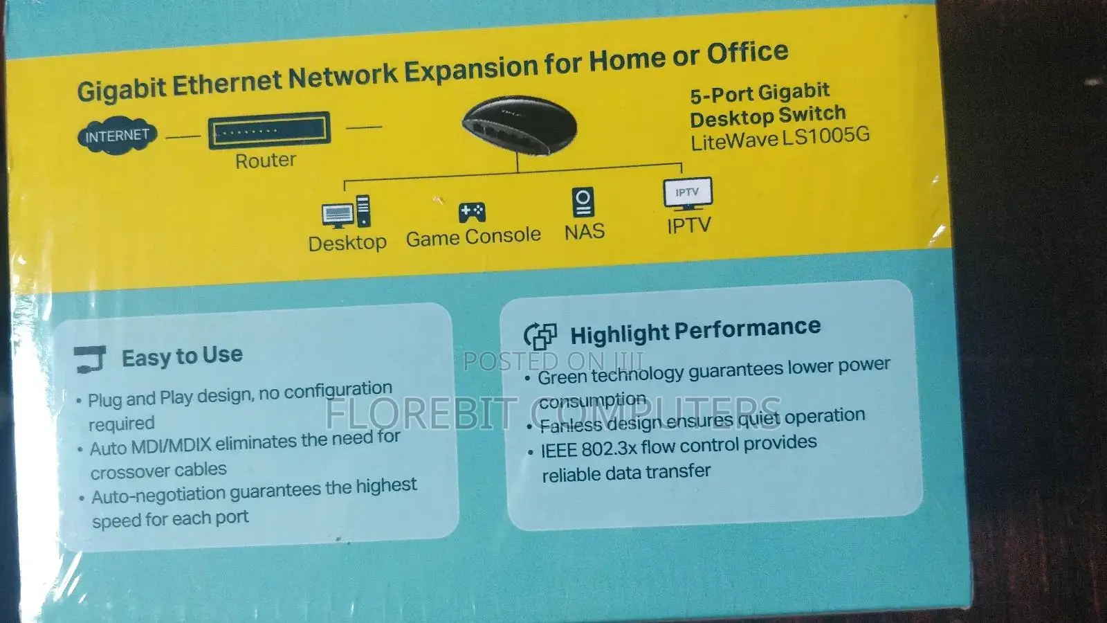 Tp-link 5-port Gigabit Switch