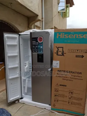 Hisense - Refrigerator Side-by-Side 516l, Rc-67ws
