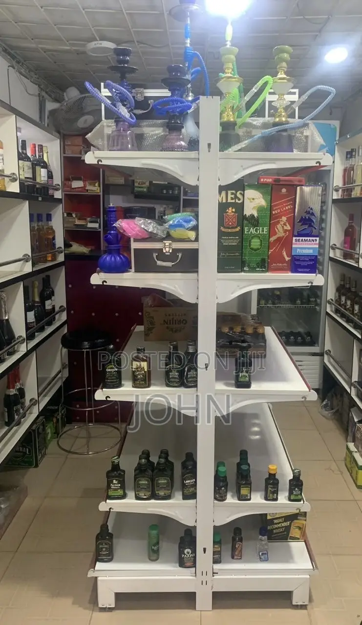 Double Layer Retail Shelve