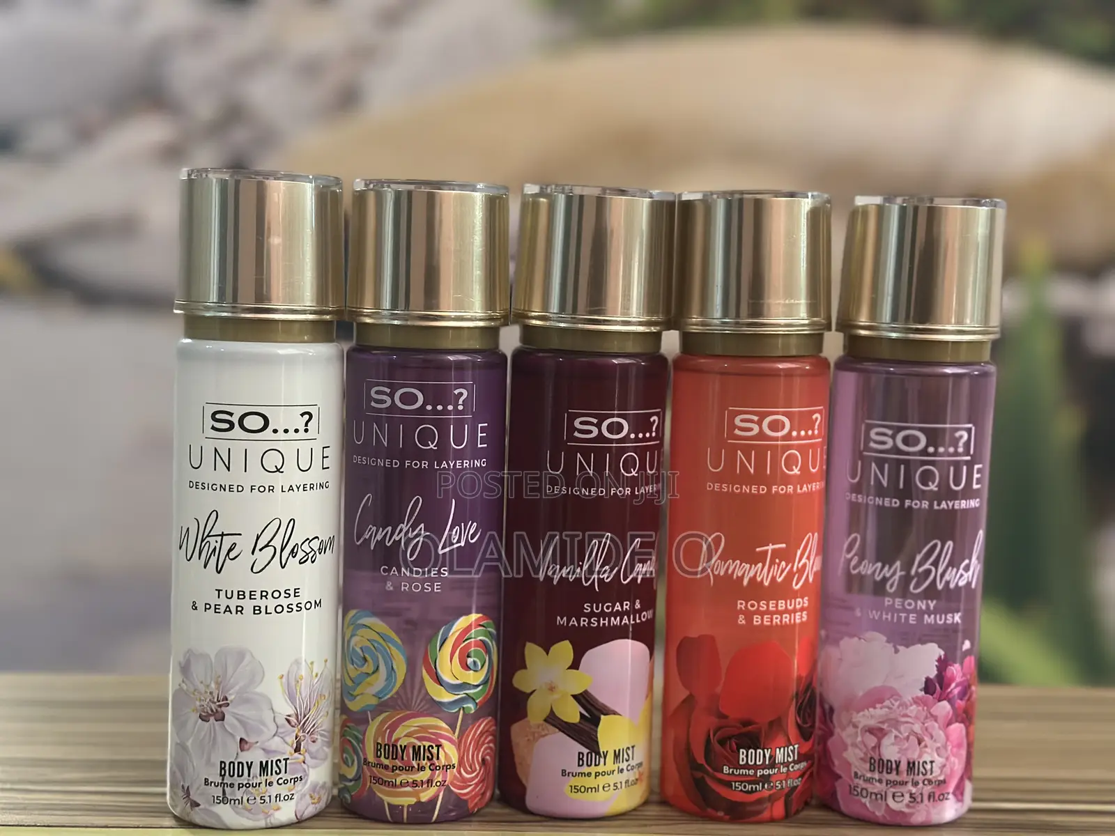 So ? Unique Body Mists