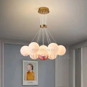 Nordic Round Glass Lamp Ball Postmodern Restaurant Bedroom