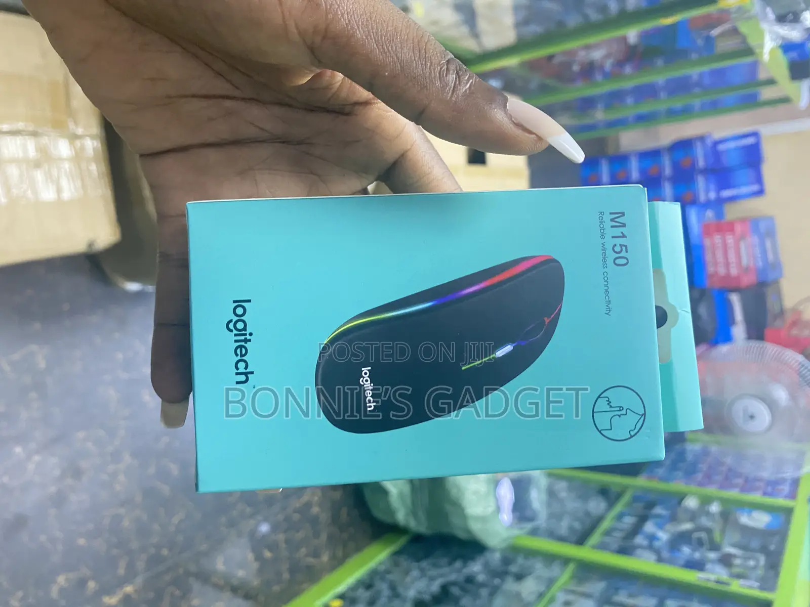 Logitech M150 Wireless Mouse.
