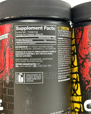 Mutant Creatine Monohydrate 5g X60 Servings