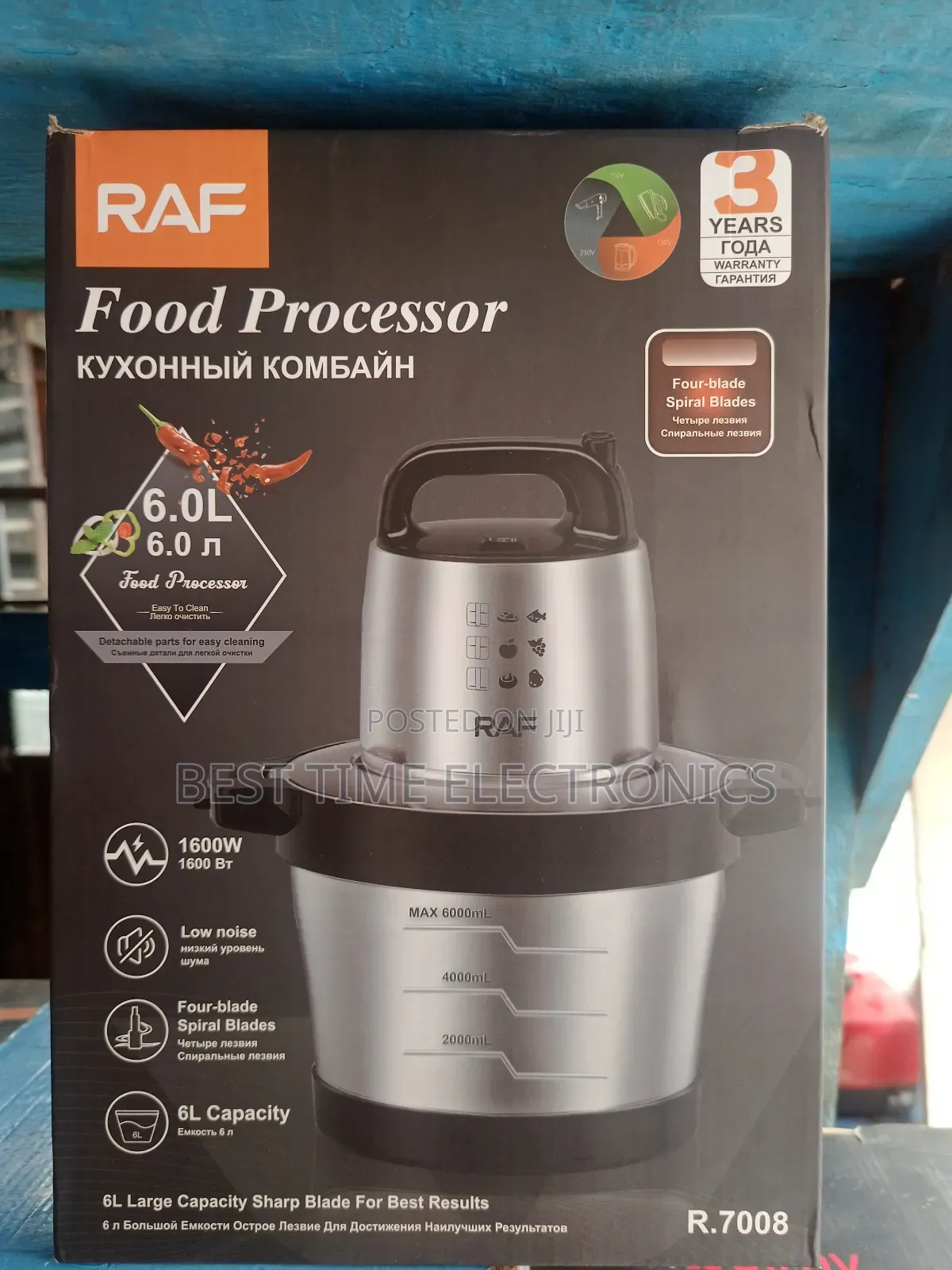 Premium Raf 6l Food Processor