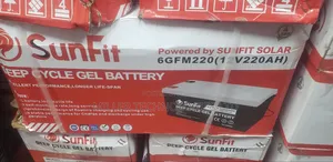 Sunfit Dry Cell Battery 220ah 12v Longer Life Span