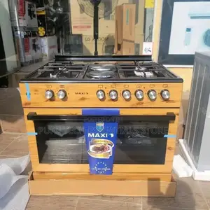 New Maxi 60x90 Wooden 4+2 Gas Cooker With Oven and Grill