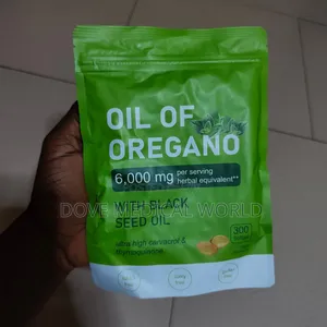Oil of Oregano Capsules With Black Seed Oil