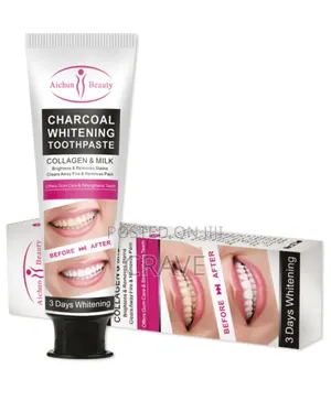 Aichun Beauty Charcoal 3 Day Whitening Toothpaste 100ml