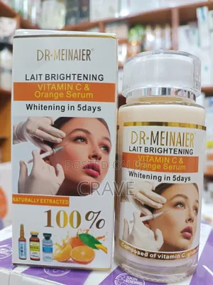 Dr Meinaier Vitamin C Serum With Vitamin C and E 99% Brightening Face.
