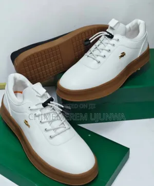 Quality Lacoste Fla Canvas Shoe