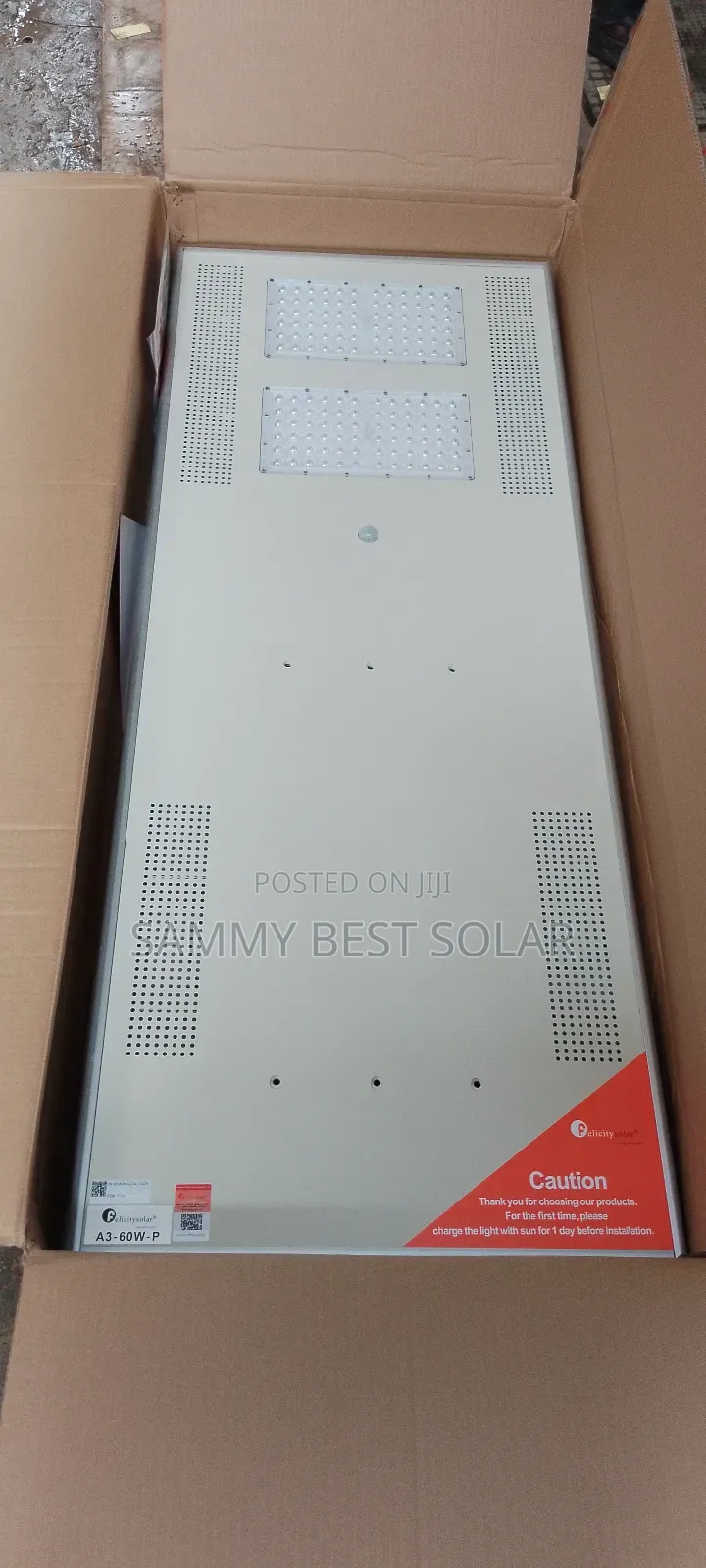 Felicity A3 60 Watts All-in-One Solar Street Light