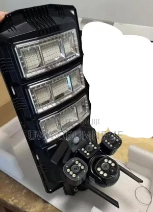 Camera With Solar Lights A