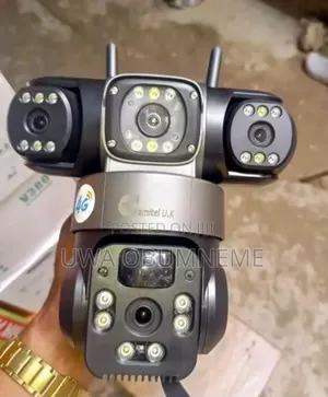 Camera With Solar Lights A