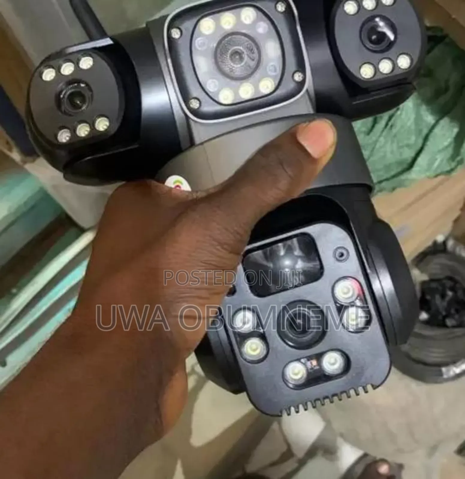 Camera With Solar Lights A