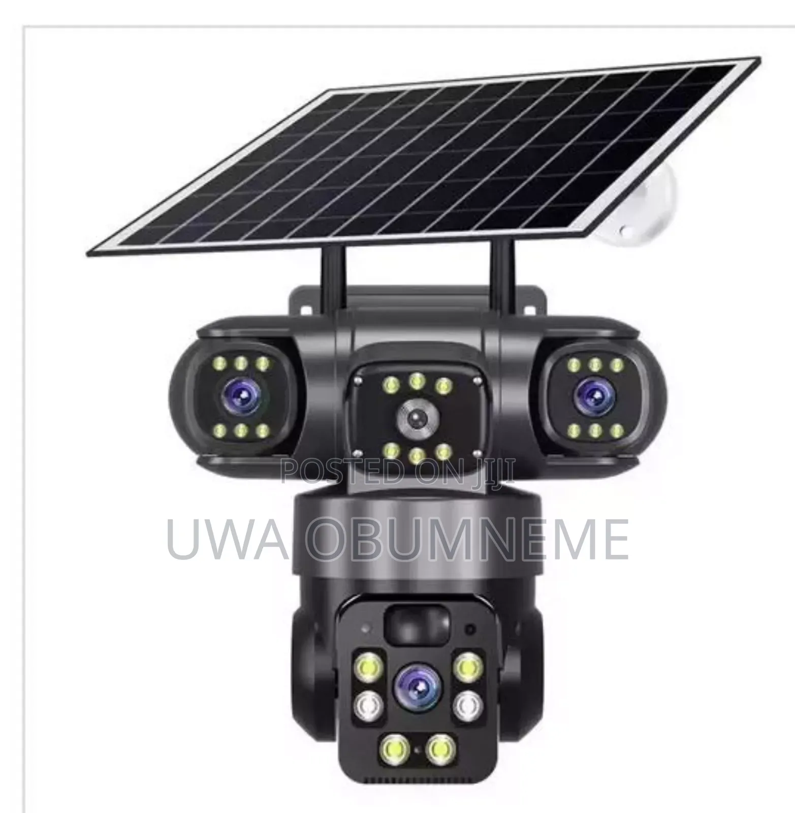 Camera With Solar Lights A