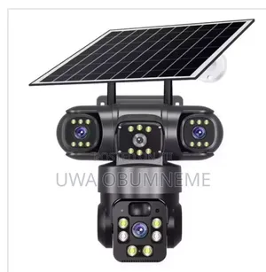 Camera With Solar Lights A