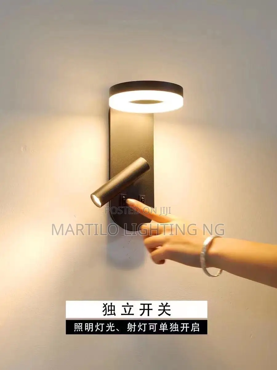 Modern Wall Light With Track Light